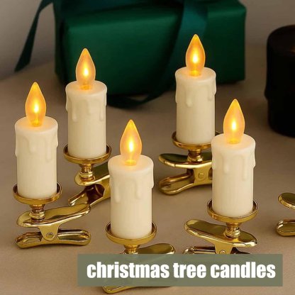 ✨Flameless Clip-On Christmas Tree Candles