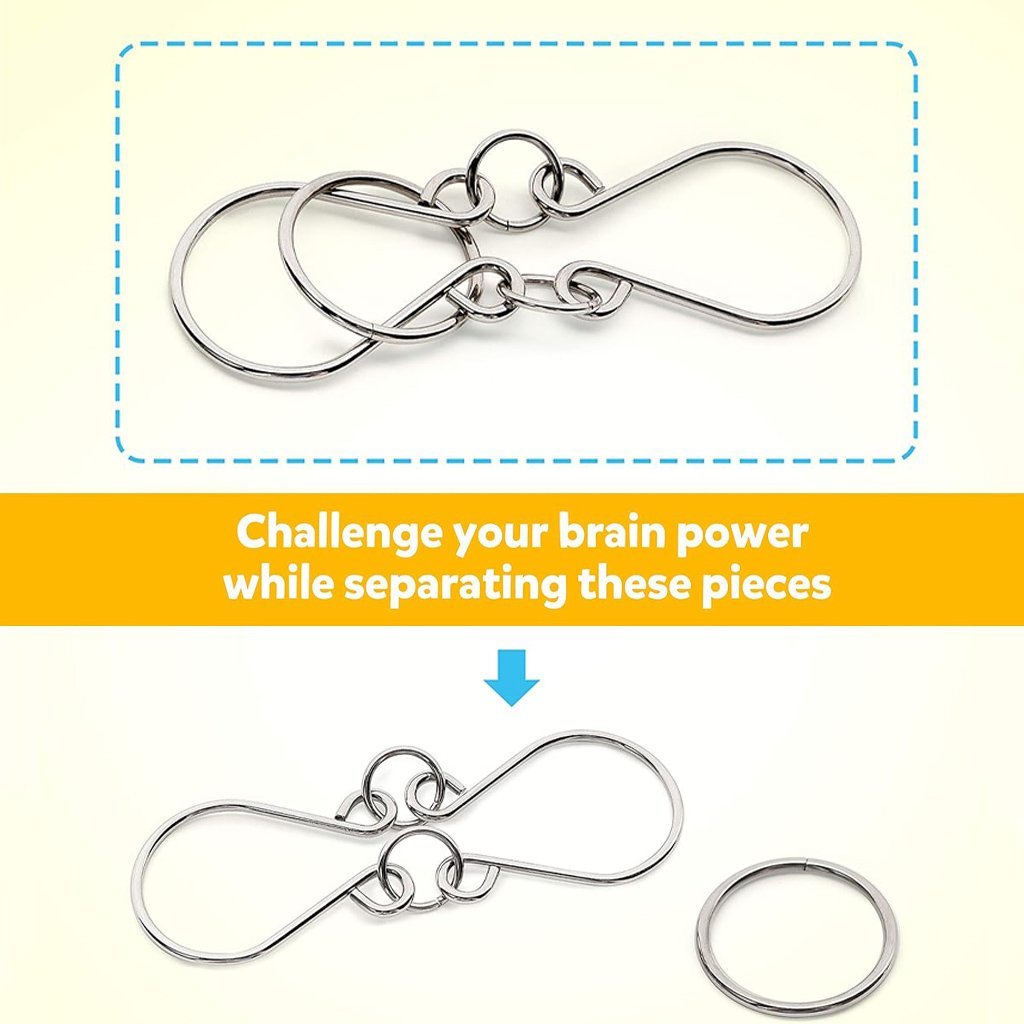 🔥The Best Gift🎁 Metal Montessori Puzzle Solving