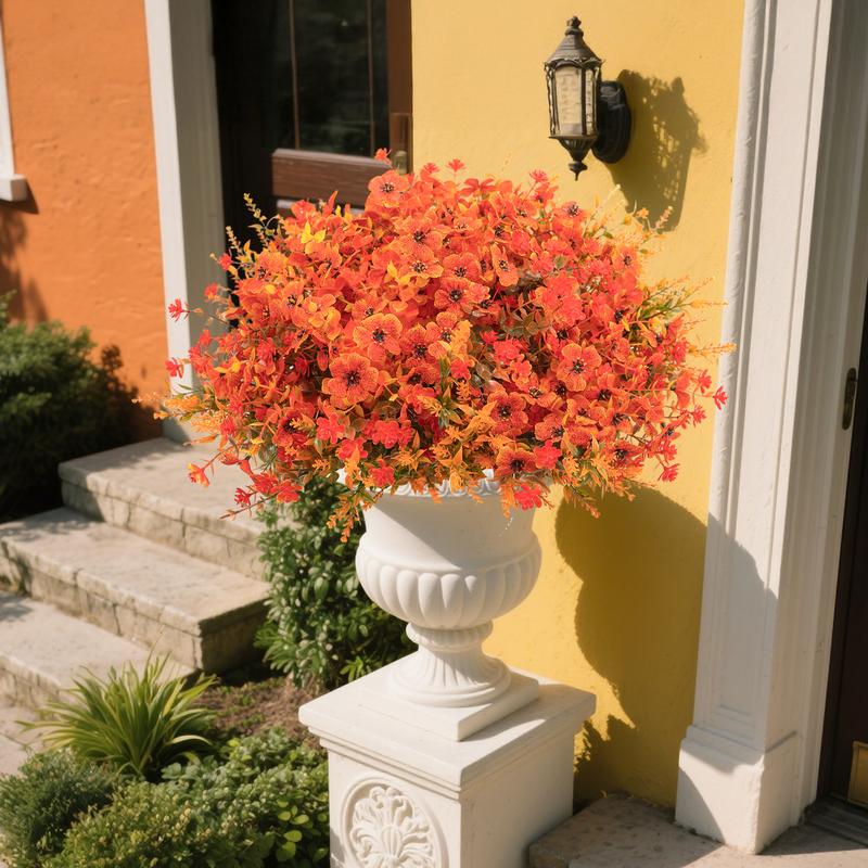 💖LAST DAY 49% OFF🍁Fall Artificial Flowers for Outdoors