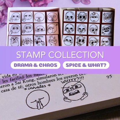 🎁Doodly Stamps-Finally, a way to mark your books without having to draw