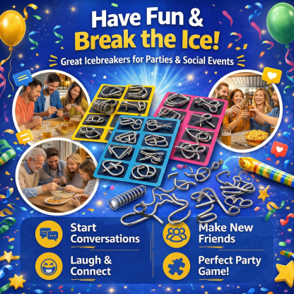 🔥The Best Gift🎁 Metal Montessori Puzzle Solving