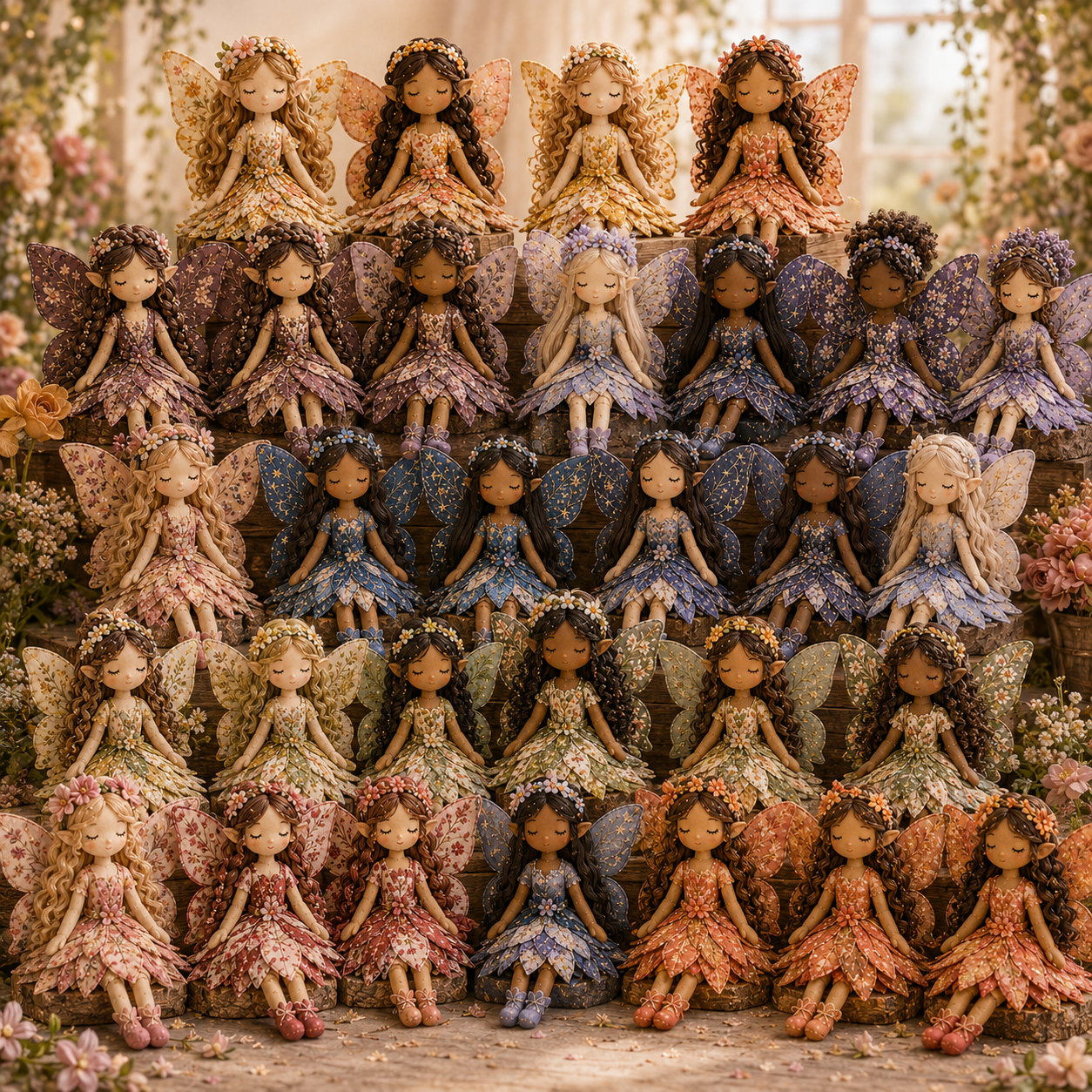 💕Tiny Fairies You Make By Hand