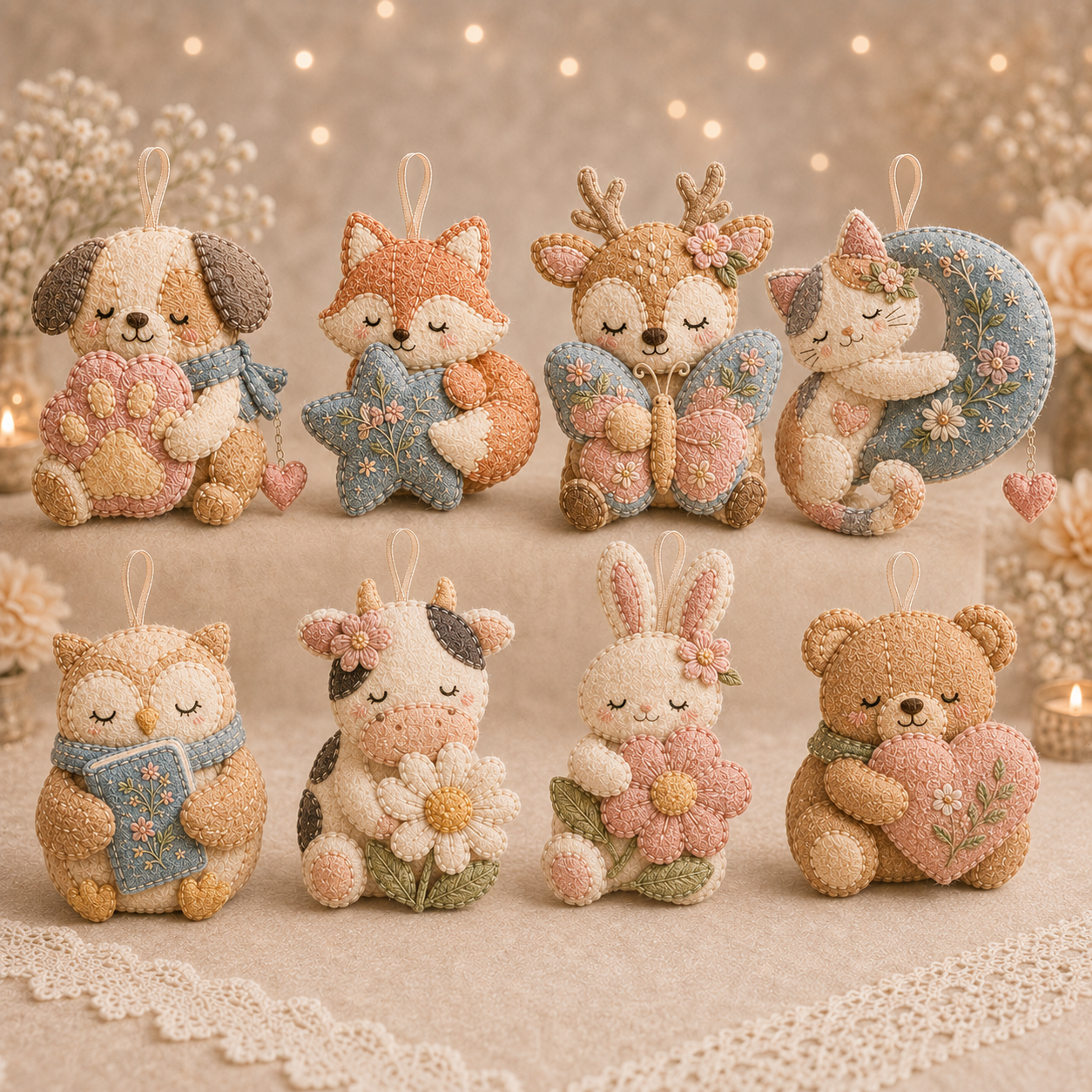 🐾 Comfort Animal Hug DIY Patchwork Kit