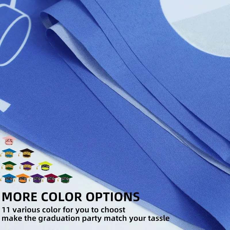 🔥LAST DAY 50% OFF - 🎓Class of 2026 Graduation Banner | Congrats Grad Front Door Porch Decor for Graduation Party (✨Set of 2)