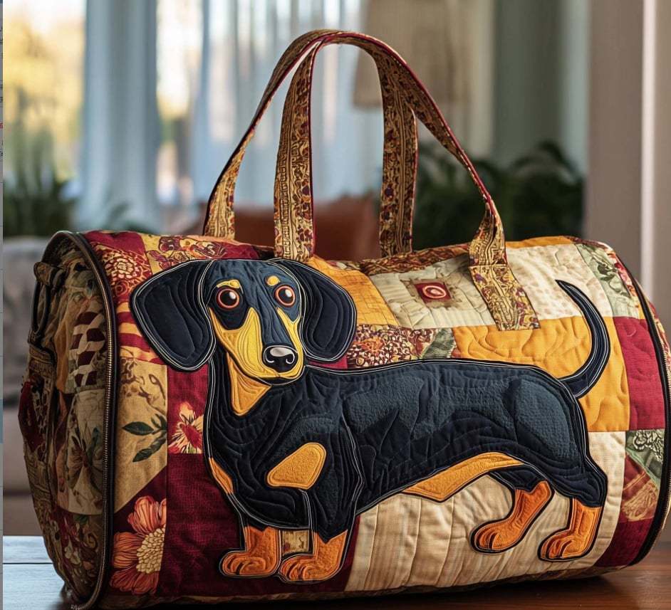 🔥LAST DAY 50% OFF - Hippie Van Quilted Duffle Bag