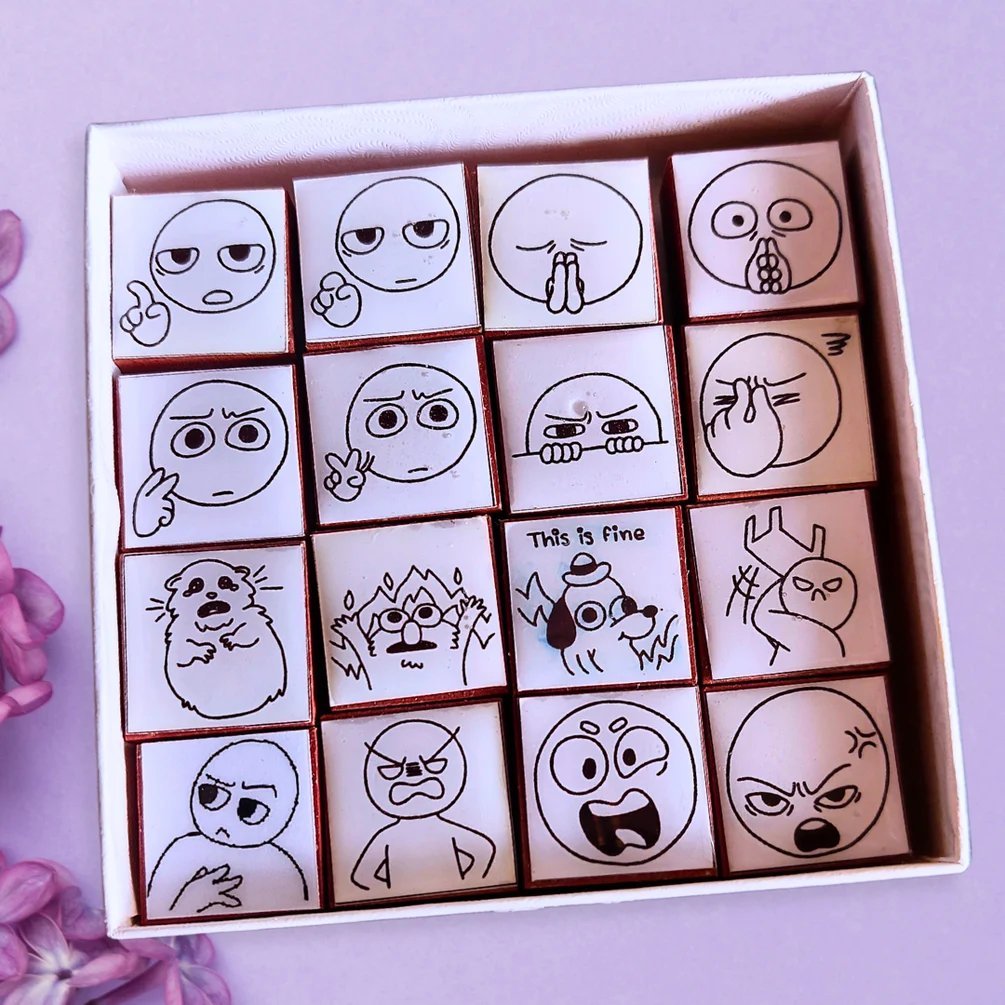 🎁Doodly Stamps-Finally, a way to mark your books without having to draw