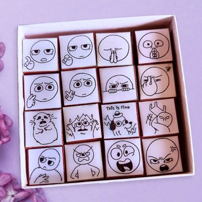 🎁Doodly Stamps-Finally, a way to mark your books without having to draw