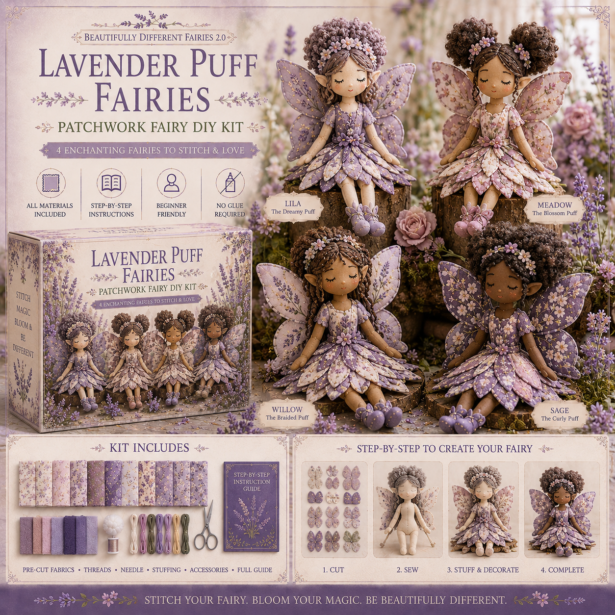 💕Tiny Fairies You Make By Hand