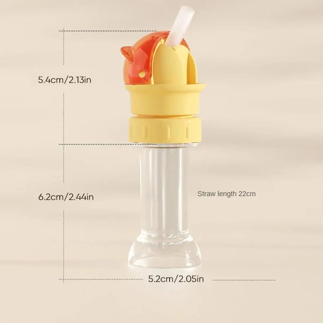 Kids Straw Bottle Cap – Leak-Proof Sip Lid for Easy Drinking 🍼