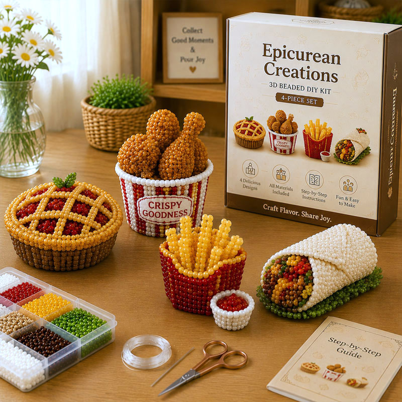 💐🧵 Mini 3D DIY Beading Kit – zoolack
