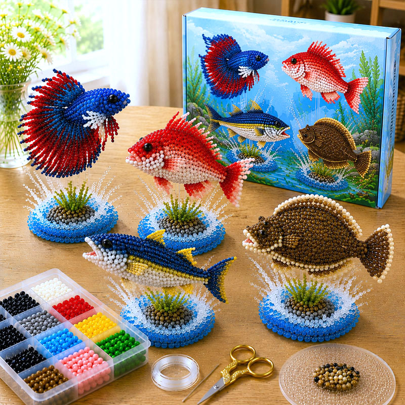 💐🧵 Mini 3D DIY Beading Kit – zoolack