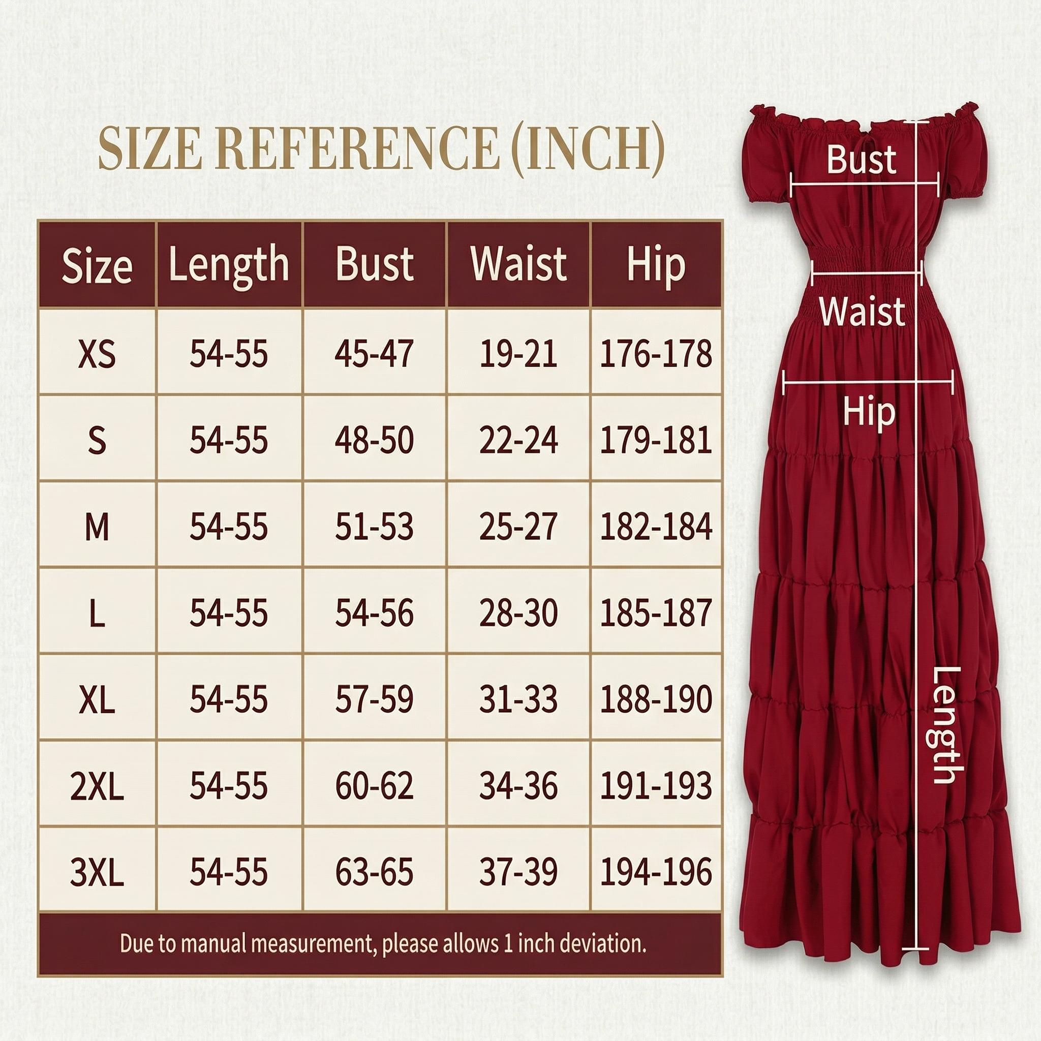 Renaissance Costume Women Medieval Irish Under Dress Retro Gown Wench Peasant Smocked Waist Long Dresses Halloween Costumes Girls Party Outfit Gothic Dress 6531-D1 Shortsleeve Minimalist