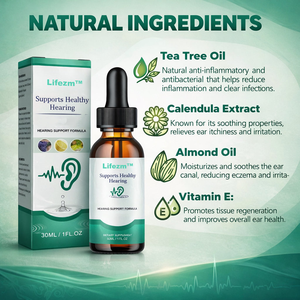 Tinnitus Ear Drops for Clear Ears and Ultimate Comfort – Unlock Instant Relief from Tinnitus and Ear Discomfort🎶