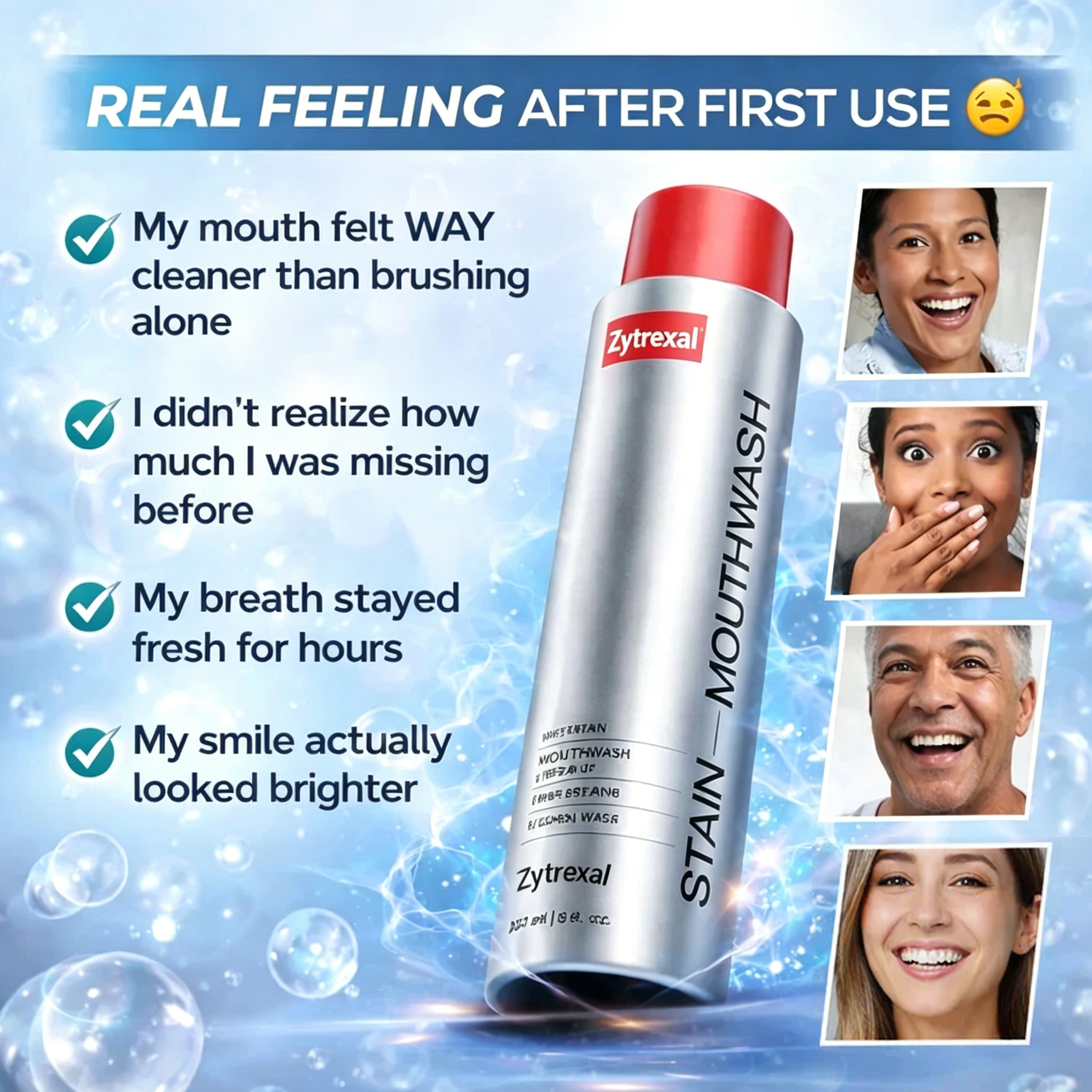 ✨  Mouthwash｜Not Just Fresh Breath — A Truly Deep Clean Feeling 🦷💜