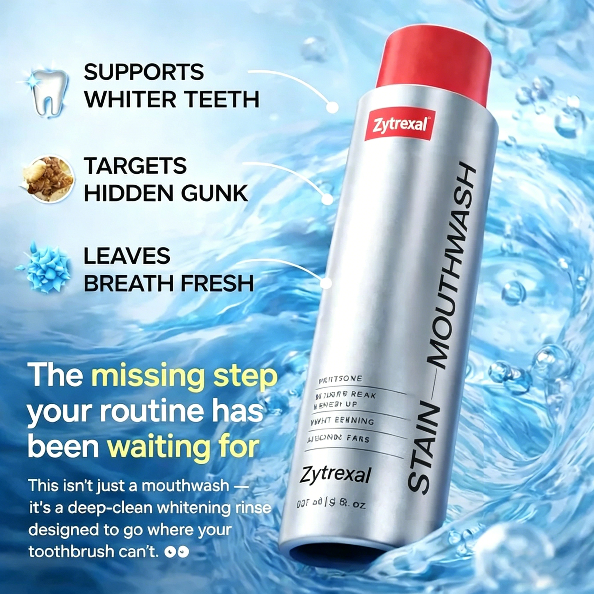 ✨  Mouthwash｜Not Just Fresh Breath — A Truly Deep Clean Feeling 🦷💜