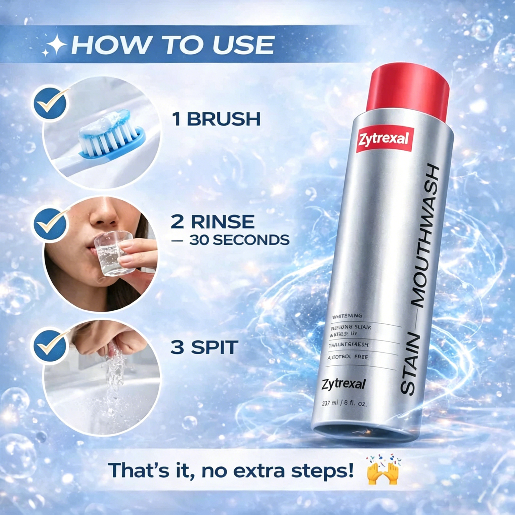 ✨  Mouthwash｜Not Just Fresh Breath — A Truly Deep Clean Feeling 🦷💜