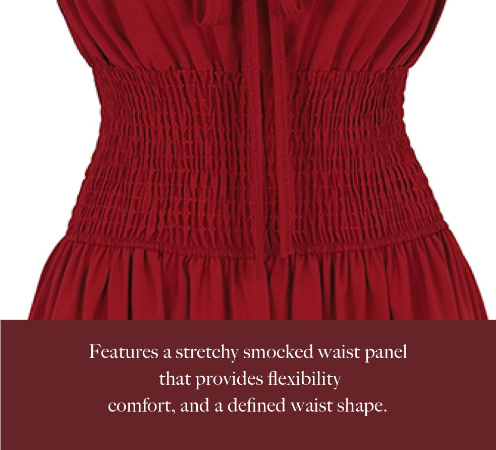 Renaissance Costume Women Medieval Irish Under Dress Retro Gown Wench Peasant Smocked Waist Long Dresses Halloween Costumes Girls Party Outfit Gothic Dress 6531-D1 Shortsleeve Minimalist