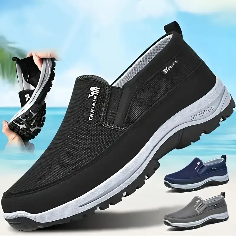 Men's Orthopedic Slip-On Walking Sneakers