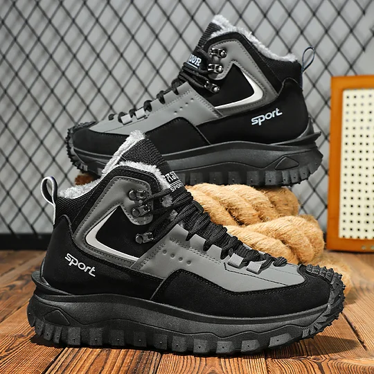 Men’s Hiking & Work Boots – Durable, Waterproof, and Insulated for Winter