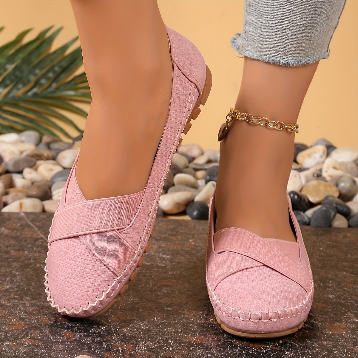 💖Last Day Promotion 60% OFF - Women's Leather Soft-soled Non-slip Shoes