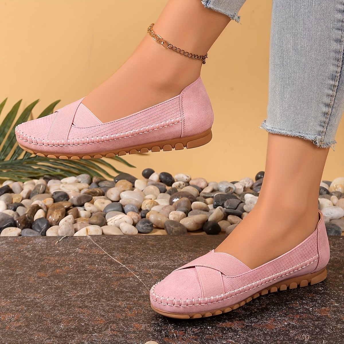 💖Last Day Promotion 60% OFF - Women's Leather Soft-soled Non-slip Shoes