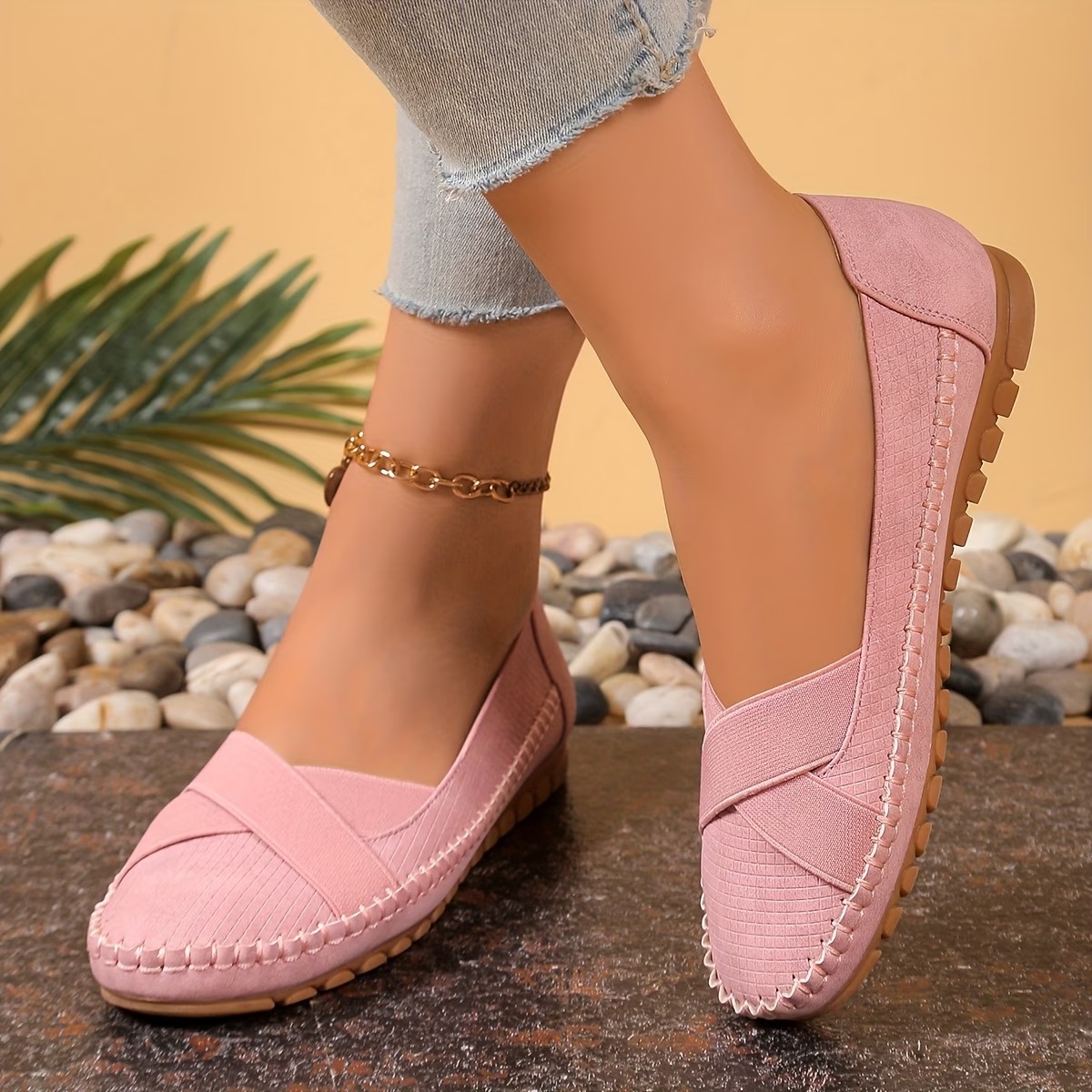 💖Last Day Promotion 60% OFF - Women's Leather Soft-soled Non-slip Shoes