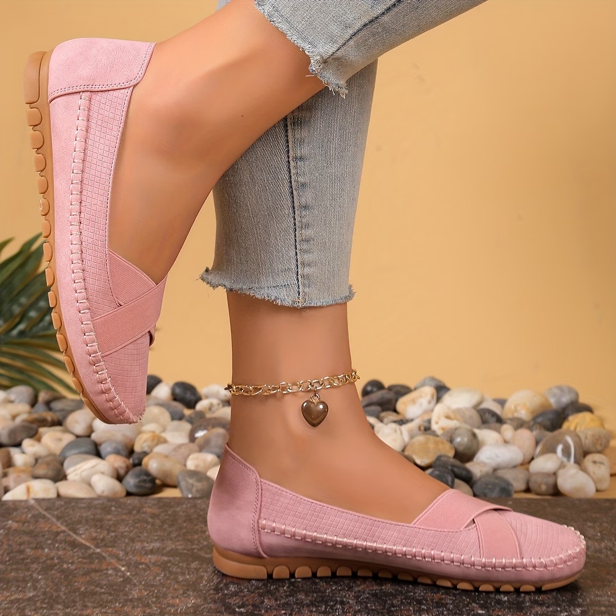 💖Last Day Promotion 60% OFF - Women's Leather Soft-soled Non-slip Shoes