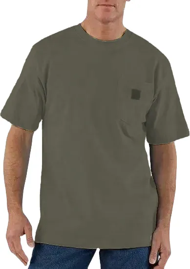 🔥Last Day Promotion! CHT Men's K87&K126 Workwear Loose Fit Heavyweight Short-Sleeve Pocket T-Shirt (Also Available in Big & Tall)