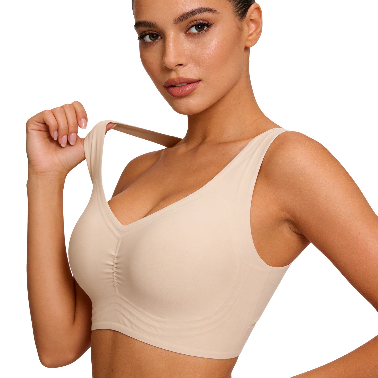 Ultra-Comfort Seamless Wireless Bra for Everyday Wear