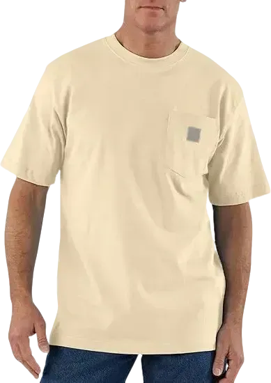 🔥Last Day Promotion! CHT Men's K87&K126 Workwear Loose Fit Heavyweight Short-Sleeve Pocket T-Shirt (Also Available in Big & Tall)