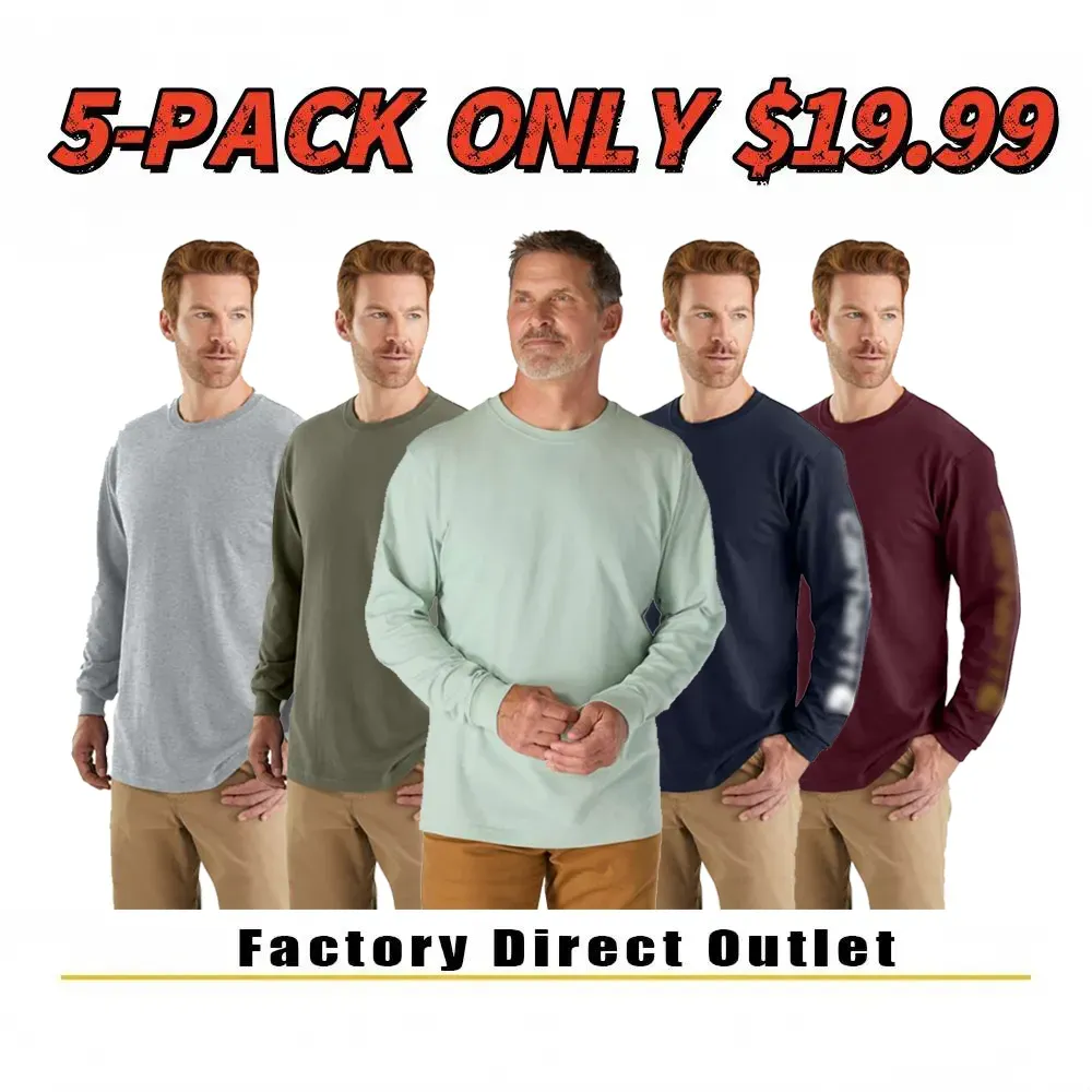 🔥Last Day Promotion! CHT Men's K87&K126 Workwear Loose Fit Heavyweight Short-Sleeve Pocket T-Shirt (Also Available in Big & Tall)