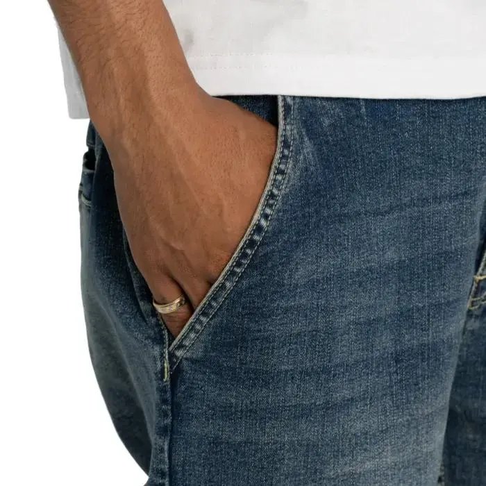 🔥Last Day Promotion! 3-Pack/6-Pack Men's Heavyweight Baggy Fit/Relaxed Fit Denim Cargo Pant