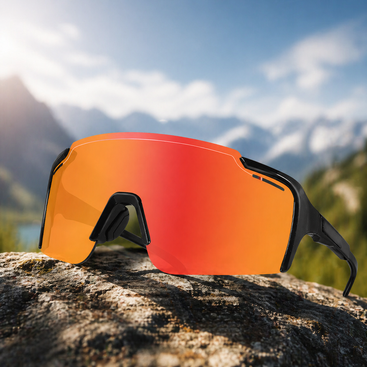 Photochromic Cycling Sunglasses – Auto-Tint Lens for Day & Night Riding