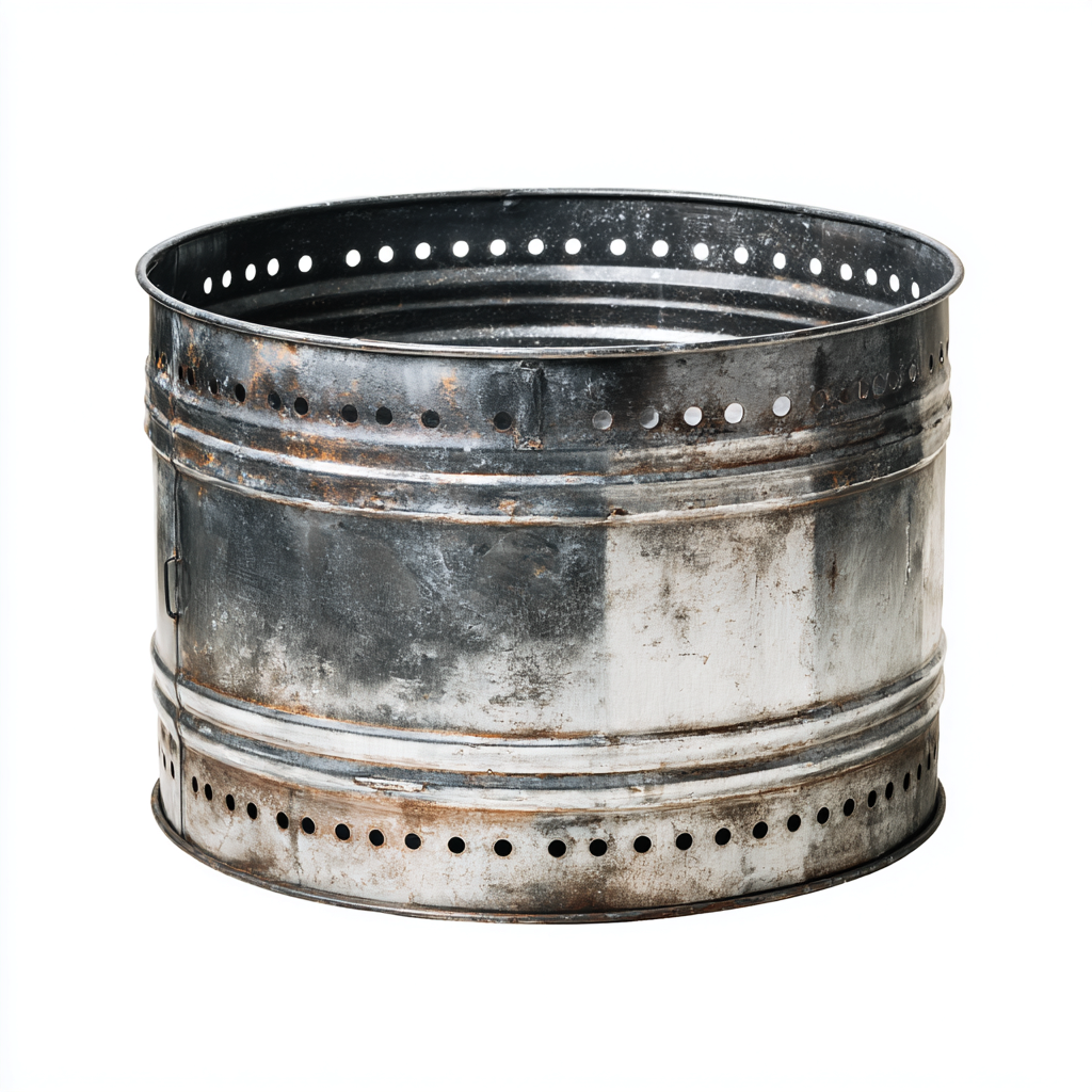 Riscaldamento da esterno-Metallo-60x60x45cm-Grigio industriale-Stile industriale-Dengohut