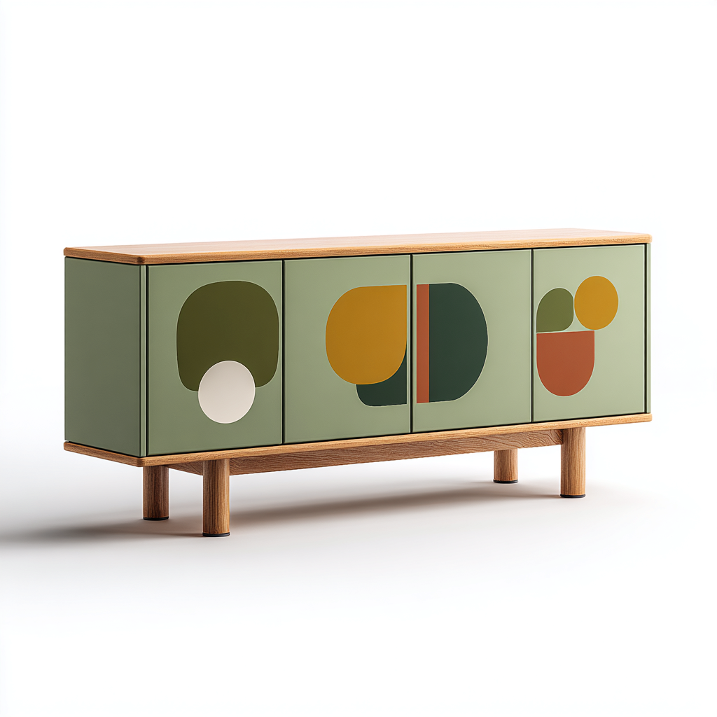 Scarpiera-Legno ingegnerizzato-Legno massello-160x35x70cm-Verde salvia-Legno naturale-Stile moderno decorativo-Dengohut