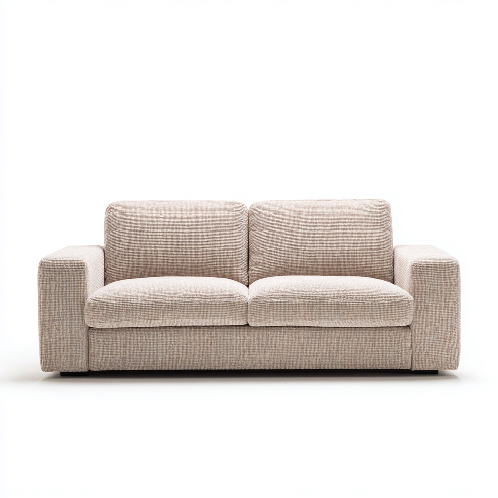 Divani a 3 posti-tessuto-215x95x82cm-beige-stile moderno-Dengohut