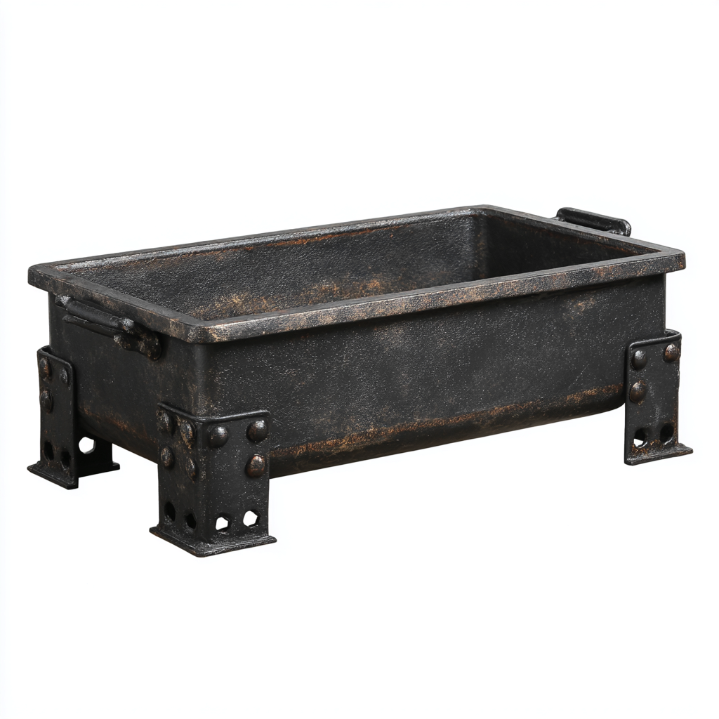 Riscaldamento da esterno-ferro-68x32x28cm-nero-industriale-Dengohut