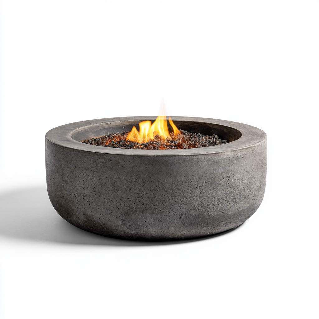 Riscaldamento da esterno-ghisa-70x70x32cm-grigio-moderno-Dengohut