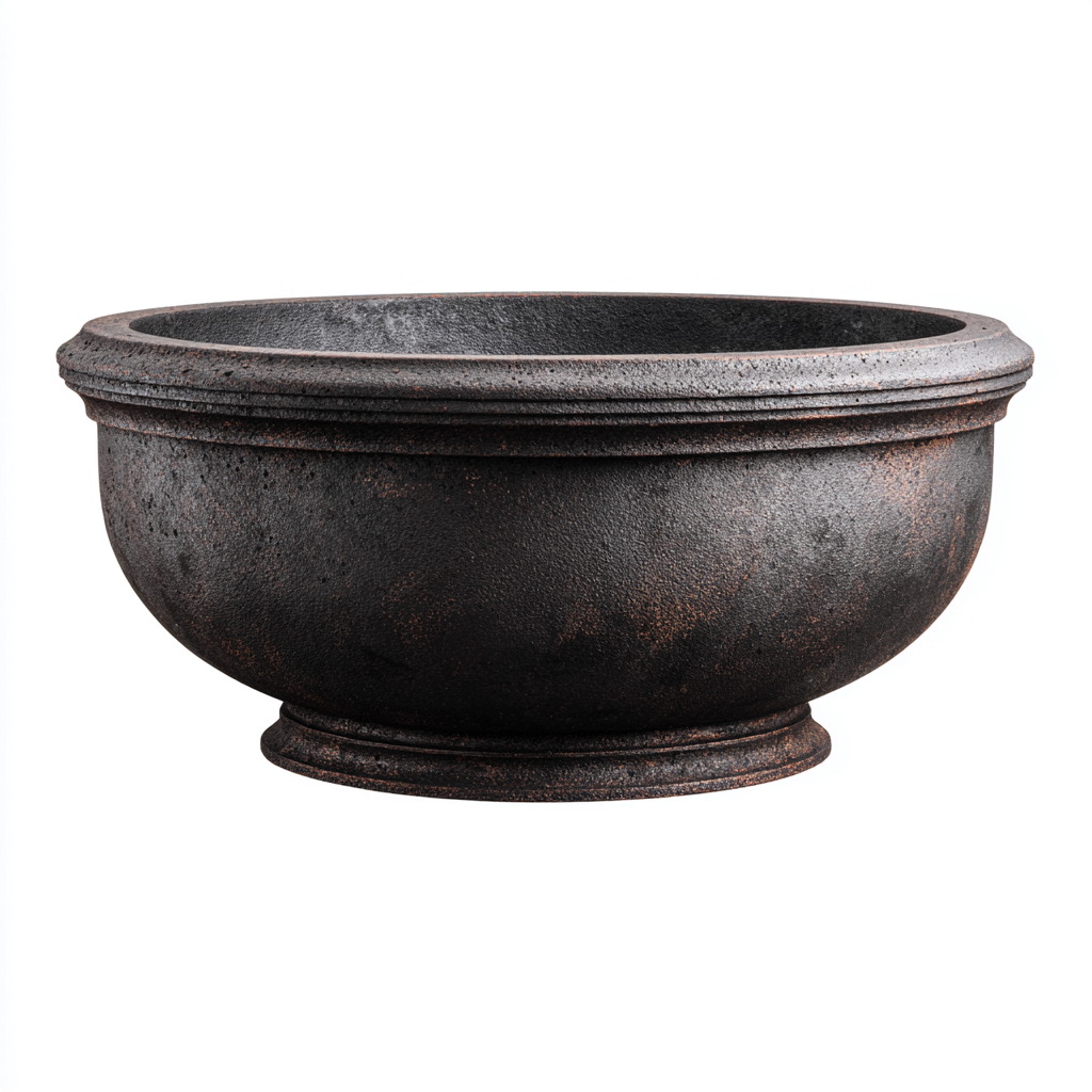 Riscaldamento da esterno-ghisa-72x72x33cm-nero-classico-Dengohut