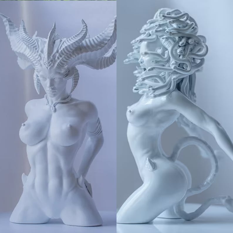 (🔥HOT SALE NOW 49% OFF) - 😈Bust of Lilith&Medusa