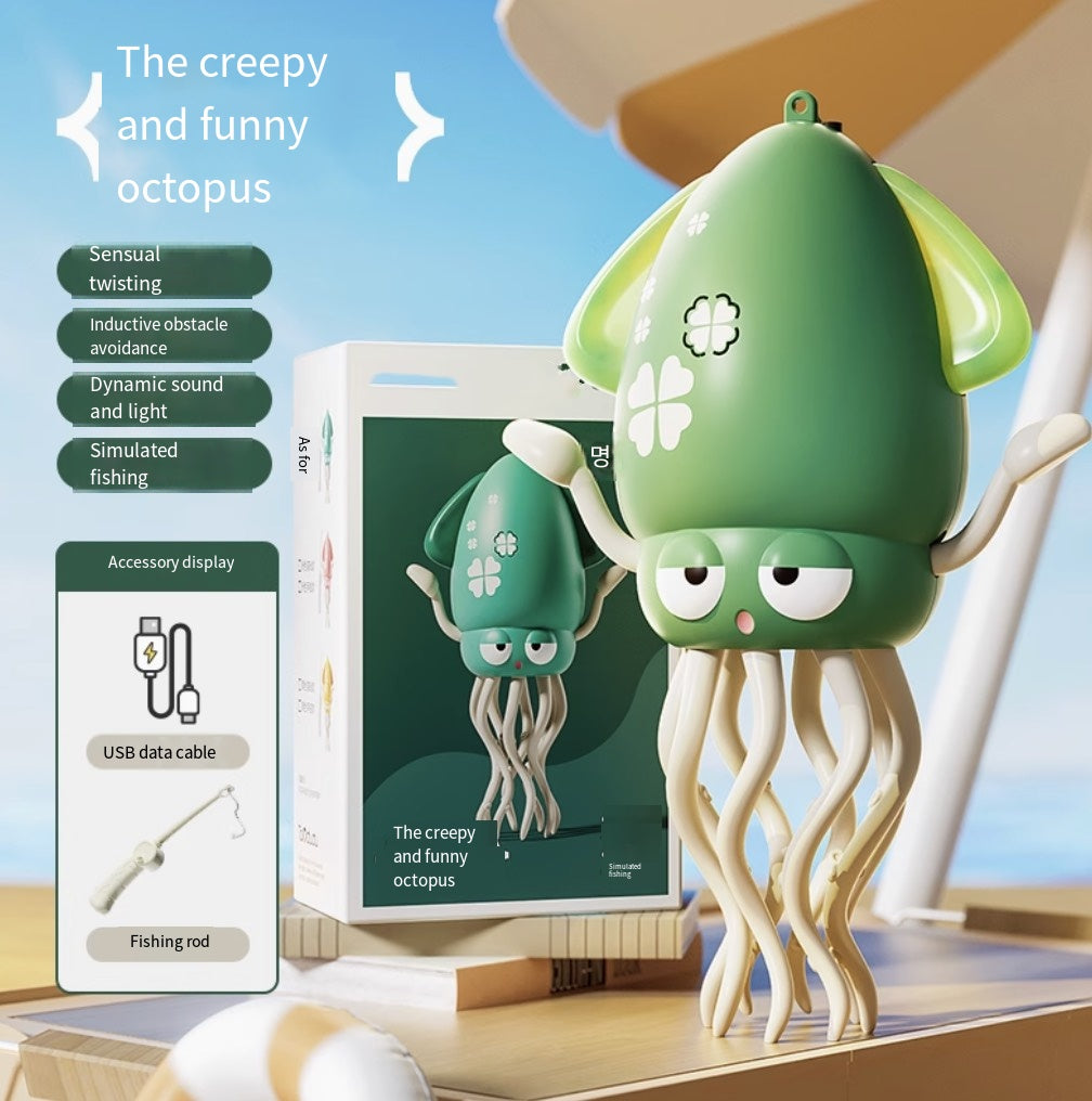 Electric Auto-Avoid Octopus Toys-ChicWoo
