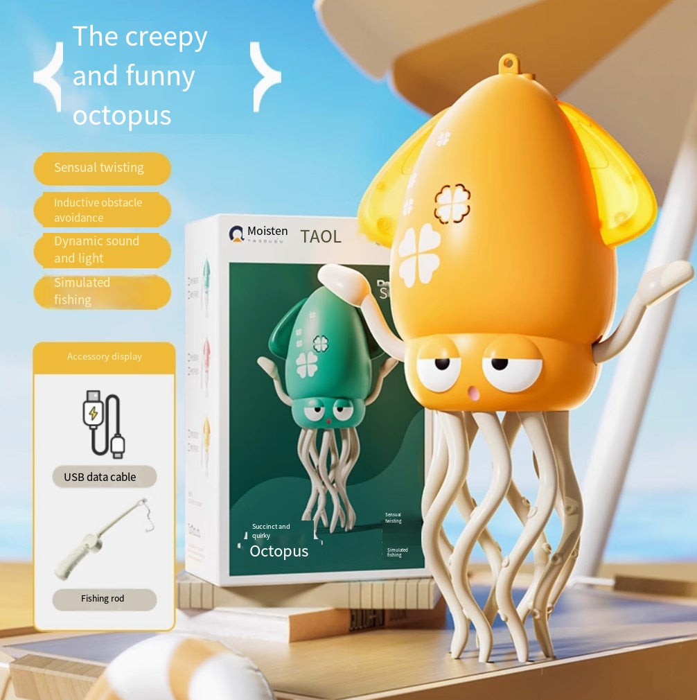 Electric Auto-Avoid Octopus Toys-ChicWoo