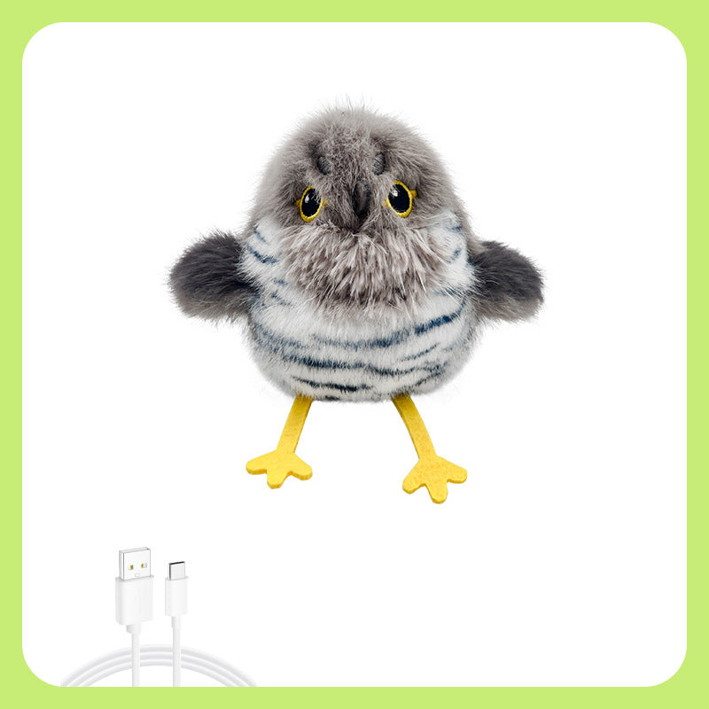 Cat Toy Bird Automatic Cat Teaser-ChicWoo