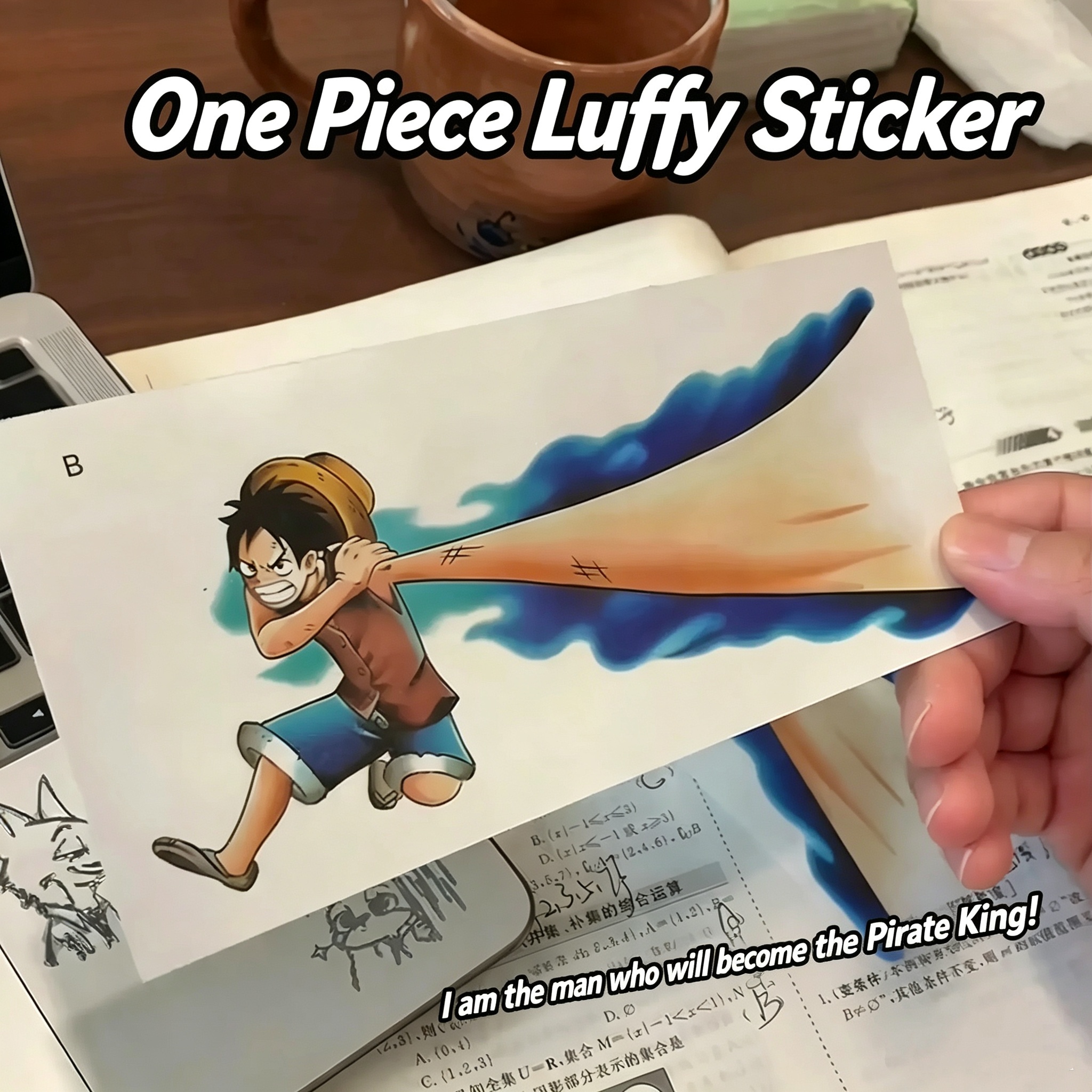 Luffy Color Tattoo Stickers