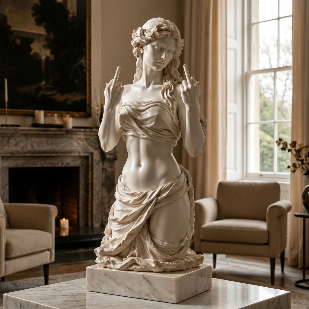 Venus with Attitude – The Original ‘Talk to the Hand’ Icon!