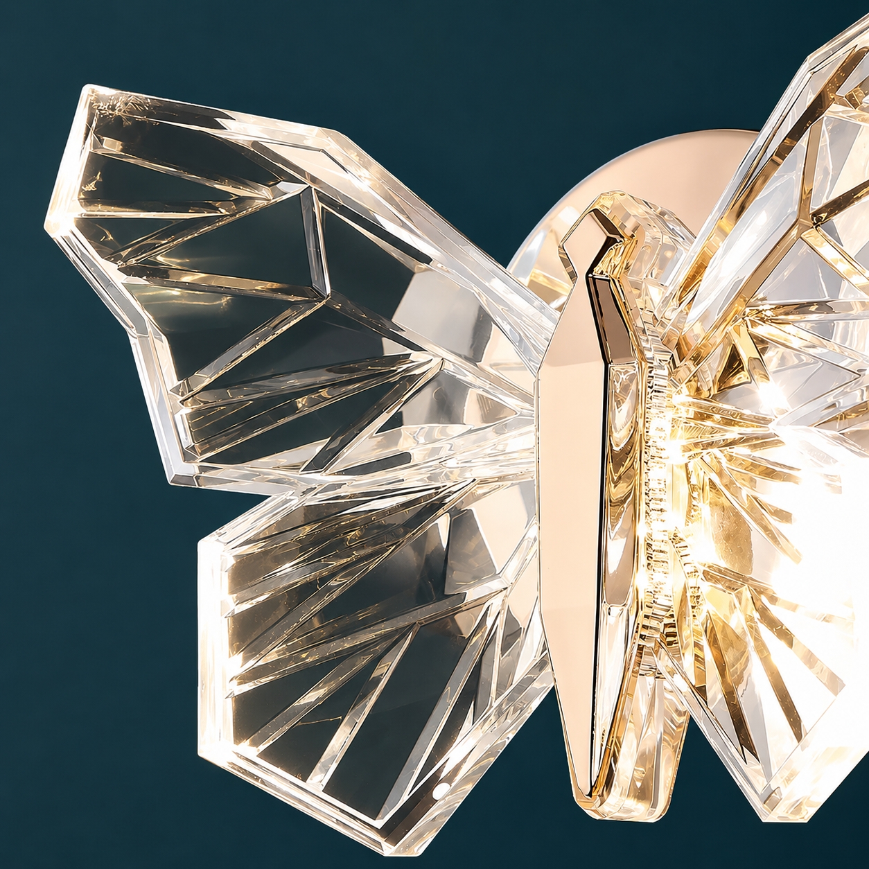 🔥Hot Sale - A Crystal Butterfly Glow — No Wiring Needed