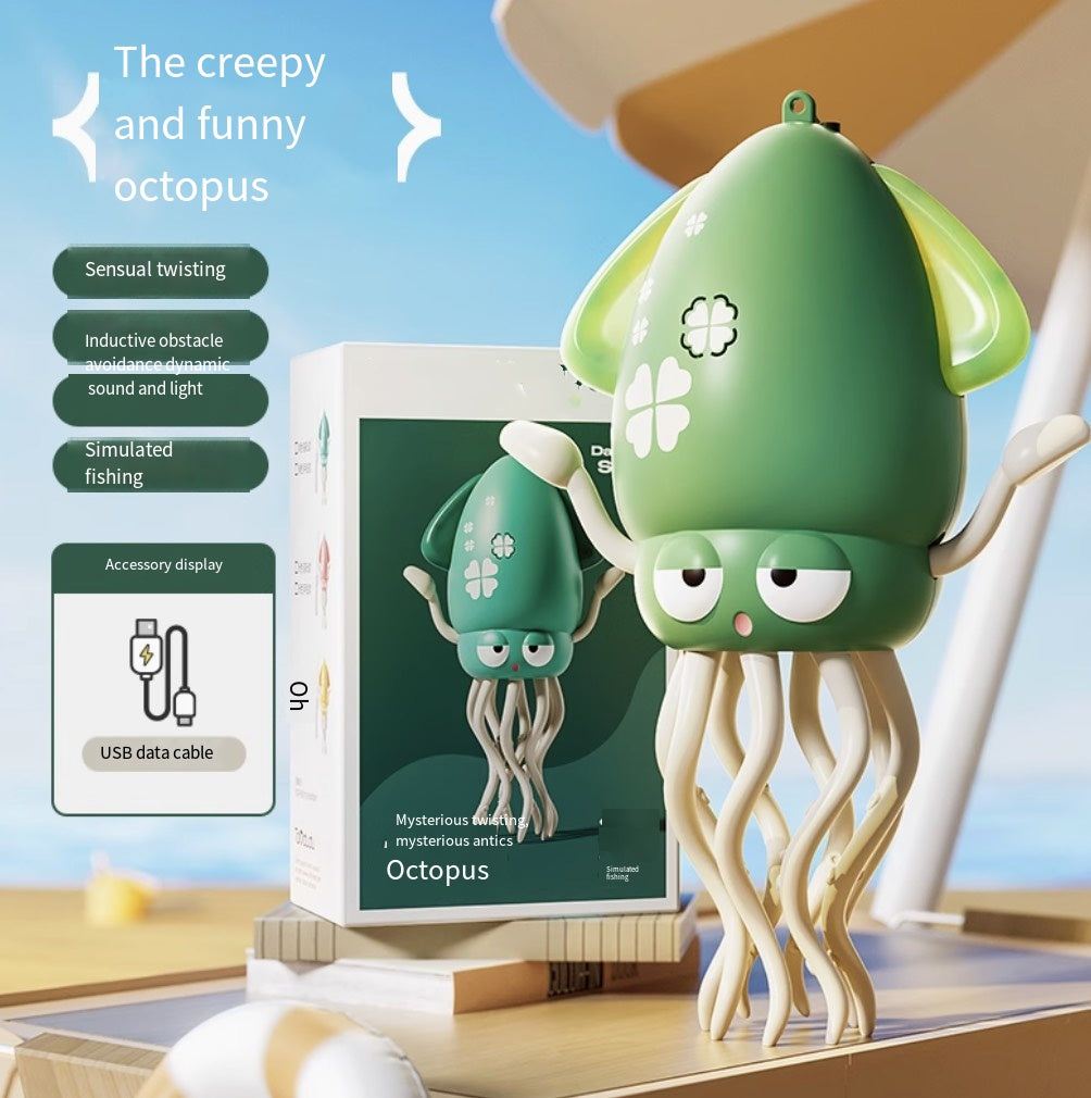 Electric Auto-Avoid Octopus Toys-ChicWoo