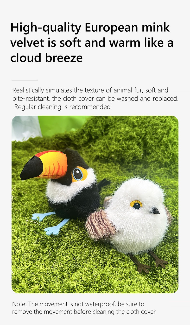 Cat Toy Bird Automatic Cat Teaser-ChicWoo