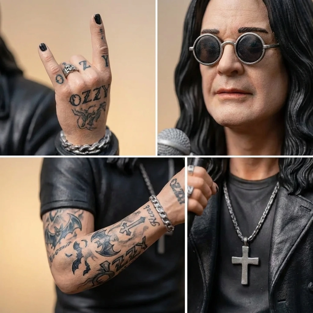 Ozzy Rock On Tribute Figurine Limited Edition (15cm)