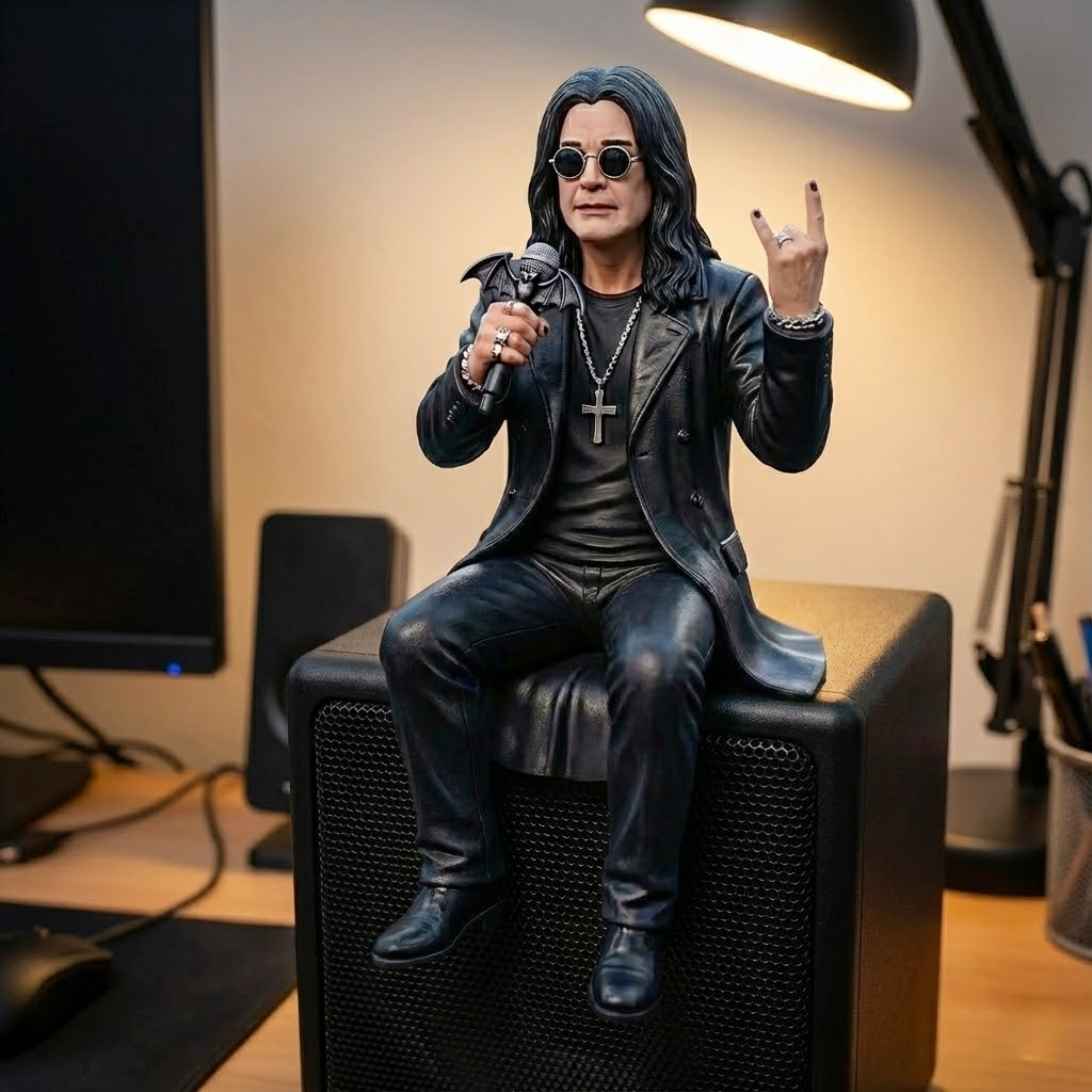 Ozzy Rock On Tribute Figurine Limited Edition (15cm)